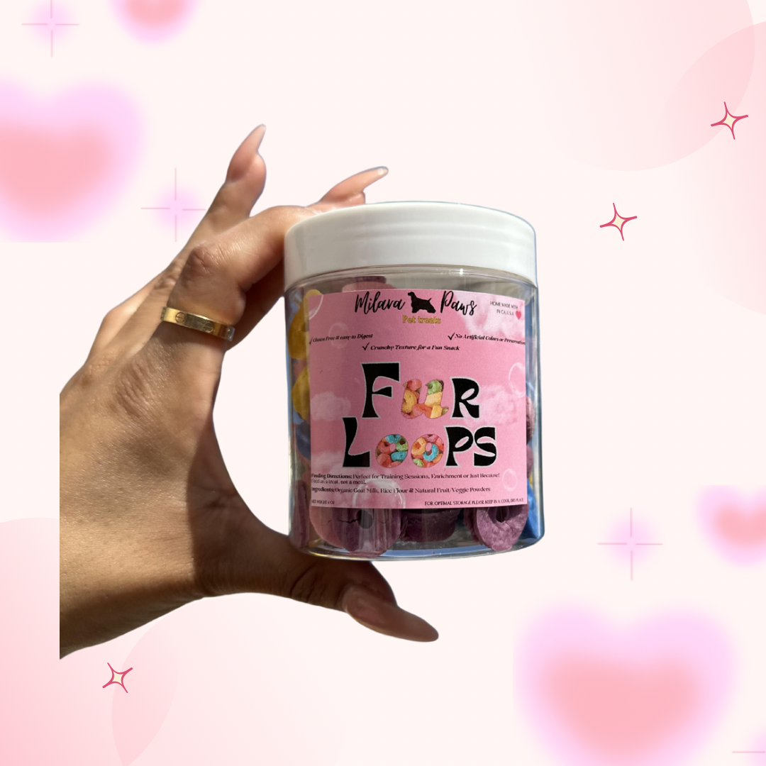 Fur Loops natural dog chews