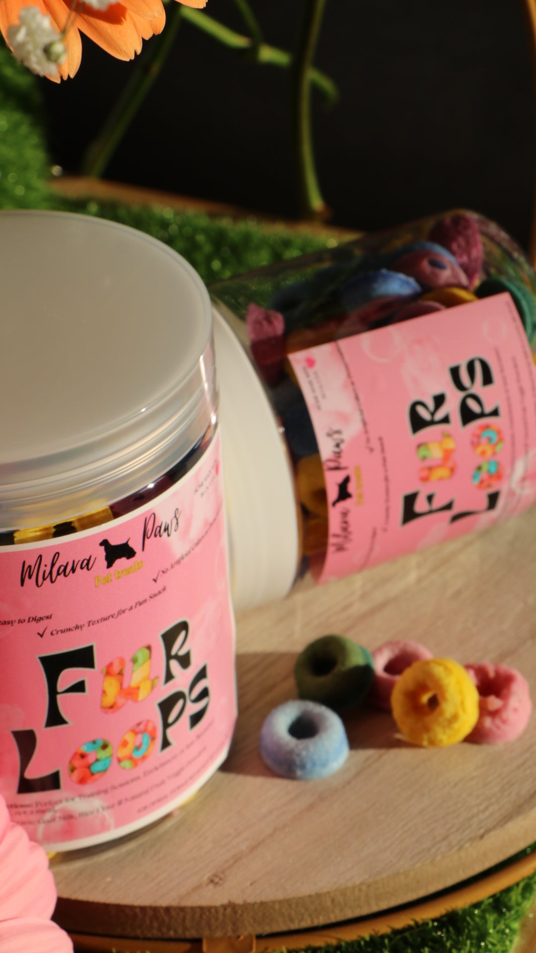 Fur Loops Goat Milk Treats for dogs